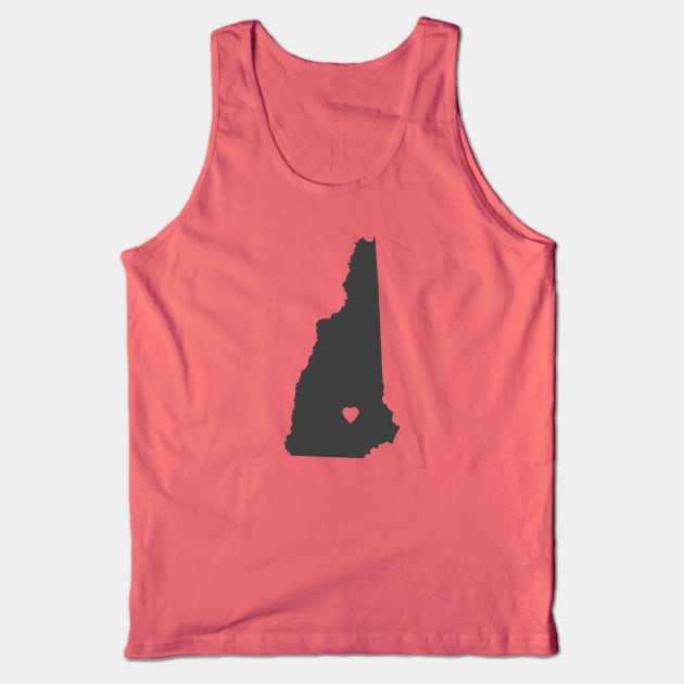 New Hampshire Love Tank Top by juniperandspruce